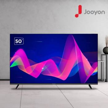주연테크X그랜드샵 한정특판★ QLED 제로베젤 50인치 4K 구글 스마트TV